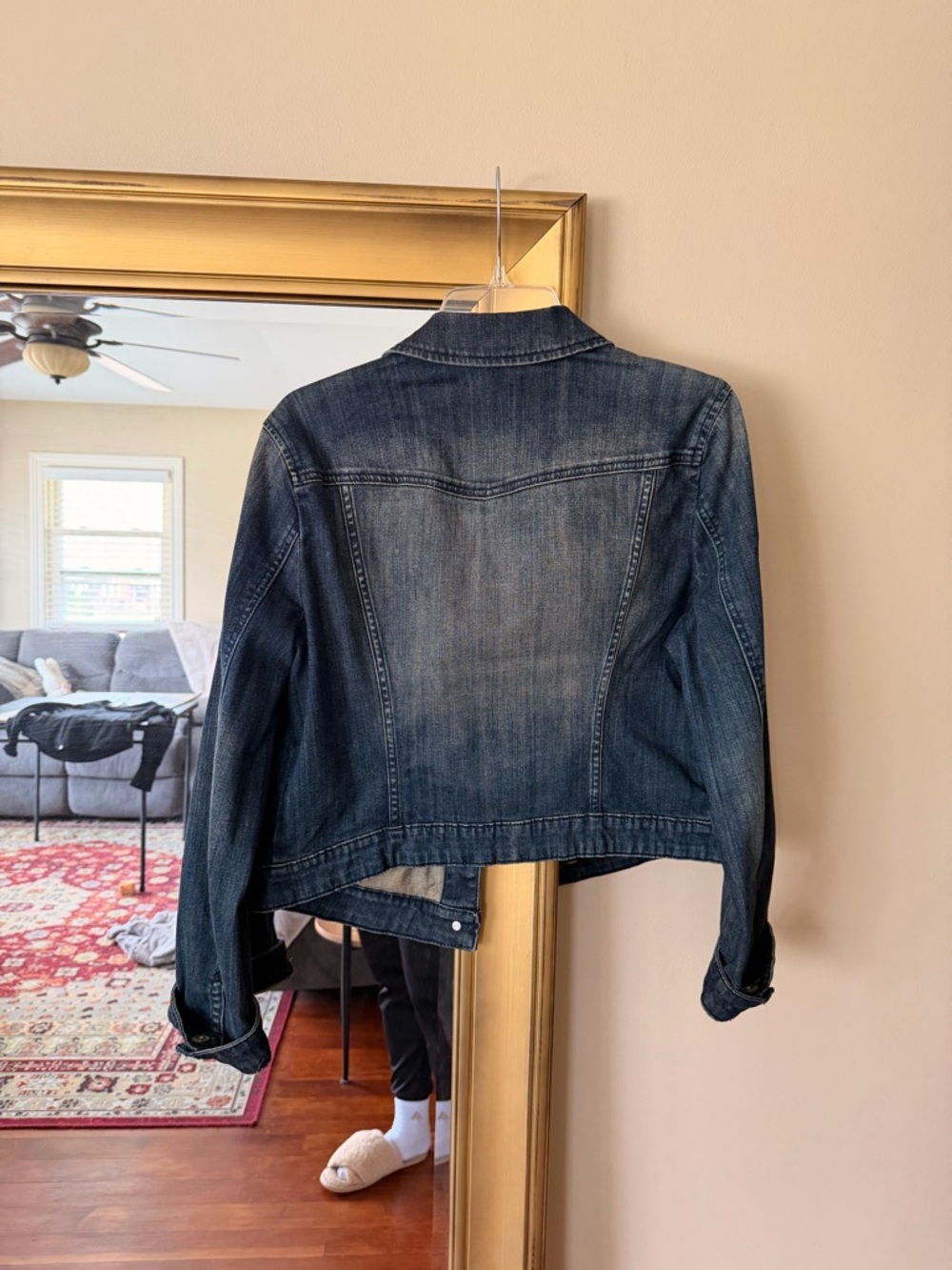 ELLE Women's Denim Jacket - Picture 5 of 5